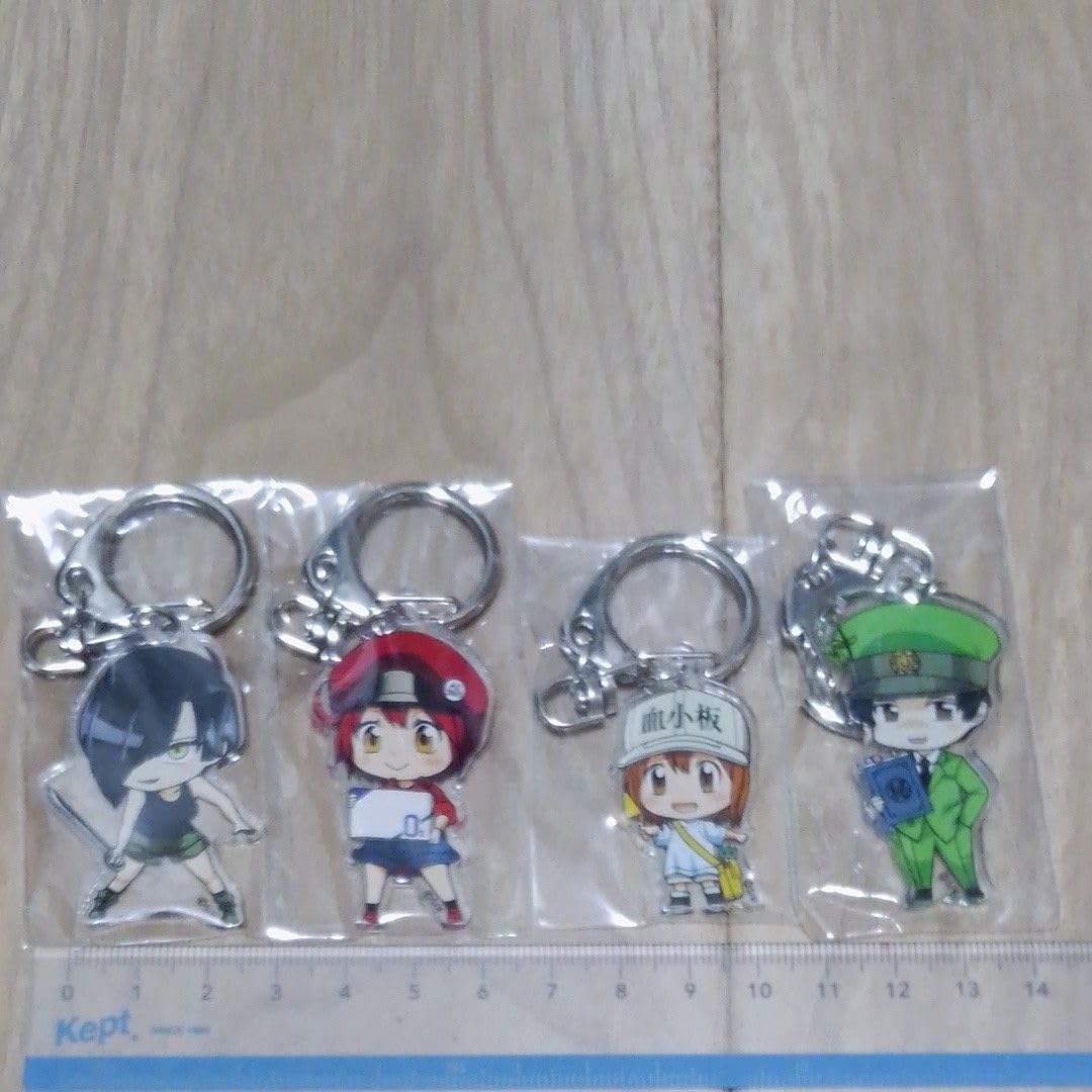 はたらく細胞 アクリルキーホルダー 全10種セット｜Amazon.co.jp